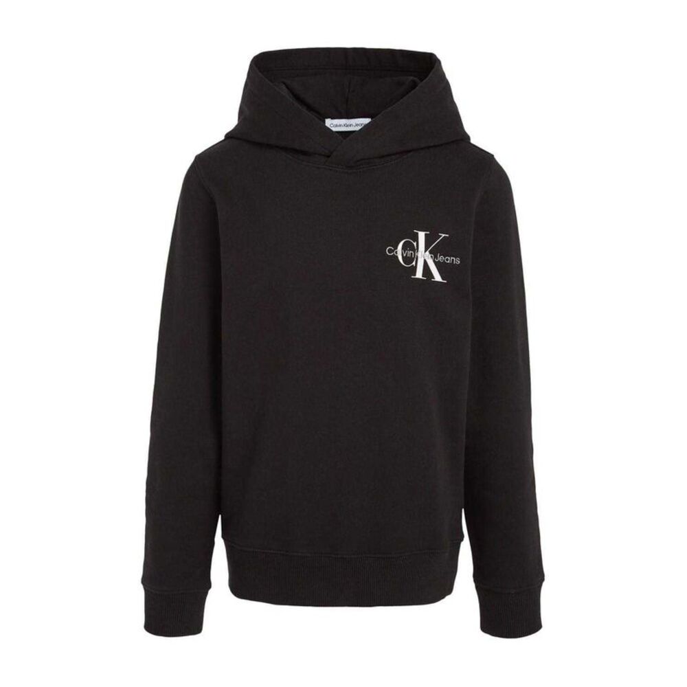 Calvin Klein Childrens/Kids Logo Hoodie / Black
